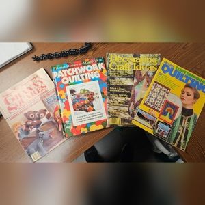 Vintage Quilting and Craft Magazines